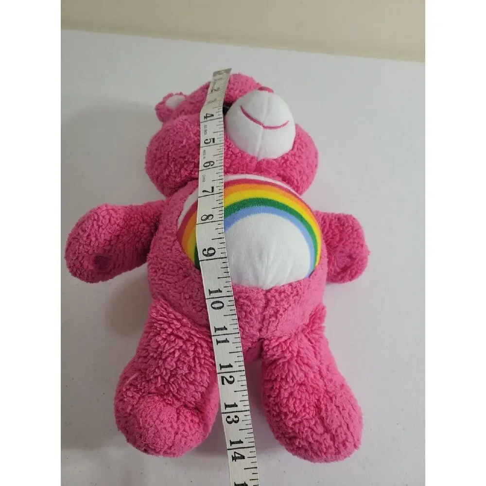 Care Bears Cheer Bear Pink Bear Soft Cute Cuddle Plush Stuffed Animal‎ Toy 14